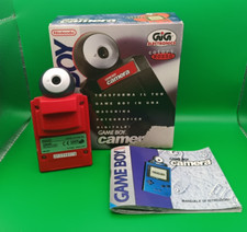GAME BOY CAMERA ROSSA GIOCO CONSOLE NINTENDO GAME BOY PAL GIG BOXATA CON MANUALE
