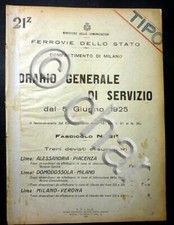 Ferrovie Orario Servizio Treni