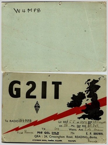 1947 ham radio - 1947, qsl
