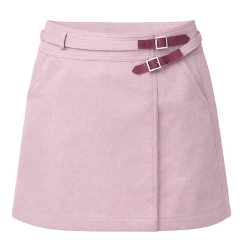 Minigonna vintage chanel rosa - chanel,