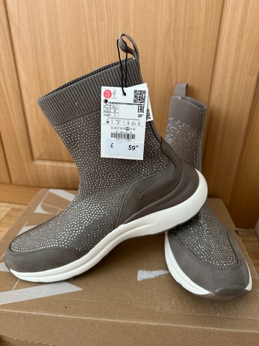 Sneakers alte zara - zara, marrone