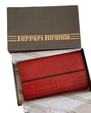 Accessorio Vintage " FERRARI FORMULA " CARTIER 1980s  - Porta Monete Porta Carta