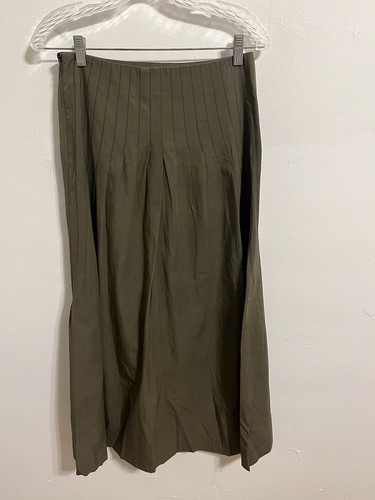 Gonna plissettata verde issey - plissettata,