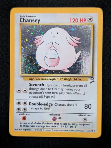 Chansey 130 base set 2 - 3/130,