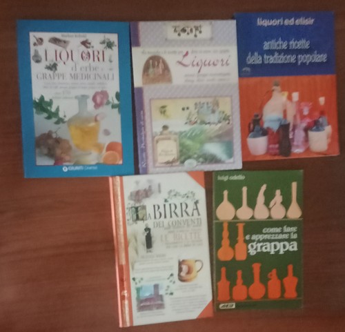Lotto libri birra grappa - birra,