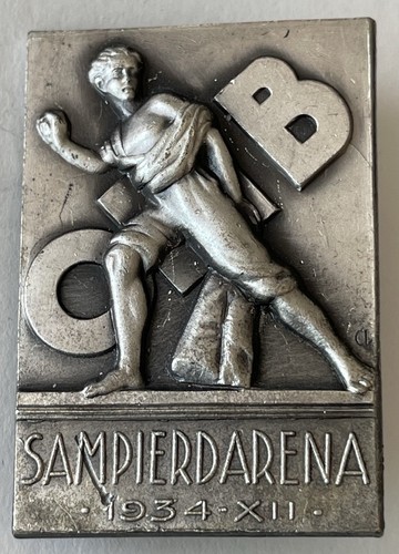Distintivo onb sampierdarena - distintivo,