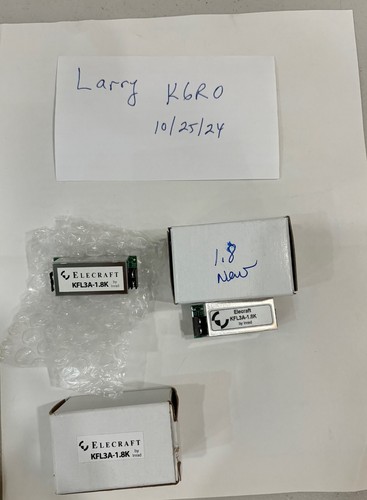 Elecraft kfl3a filtro ssb - elecraft, 1.8k