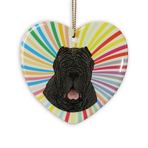 Ornamento cuore mastino - a,