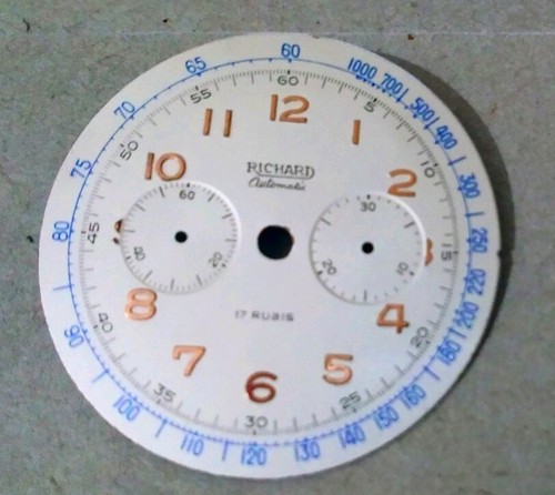 Quadrante per orologio crono