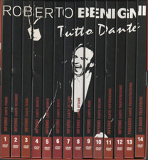 Roberto Benigni  * Tutto Dante *   COFANETTO di 14 DVD COME NUOVO