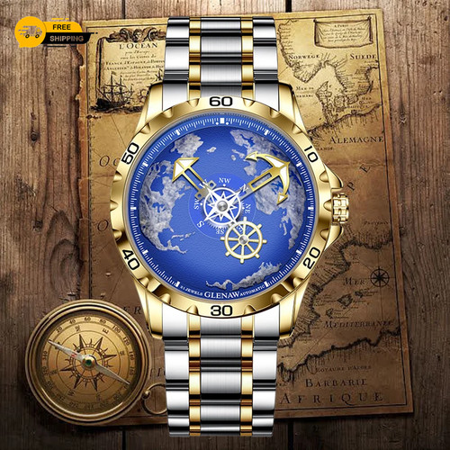 Orologio uomo luminoso nautico - luminoso,