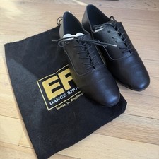 Scarpe da competizione ballo sala uomo pelle nera EU44 made in Ukraine