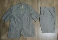 lotto 991 completo tailleur beige elegante donna pantalone e giacca taglie forti