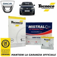 TAGLIANDO 3 FILTRI PER DACIA SANDERO II 1.2 16V LPG GPL 53KW(72PS/HP) - Mot.D4F