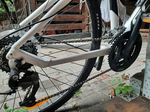 Bicicletta trekking bianchi - bicicletta,