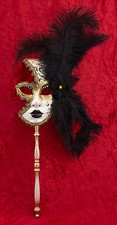 Maschera Di Venezia a Bastone