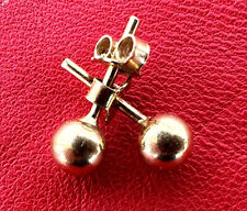 ORECCHINI ORO 18 K SFERA