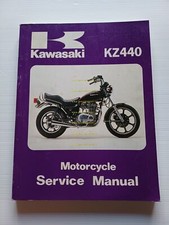 Kawasaki KZ 440 1980-81 manuale officina INGLESE originale workshop manual