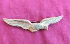 Distintivo A.M. da Pilota Militare fine anni '40 dorato primo modello