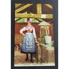 Cartolina Costume di Scopa  -  Valsesia