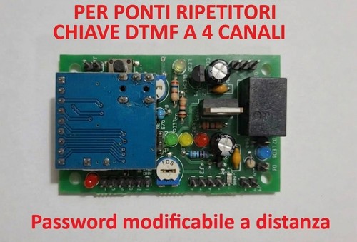Chiave dtmf intelligente - intelligente, 4