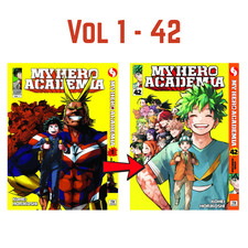 My Hero Academia Manga Vol. 1-41 fumetti inglesi nuovi di Kohei Horikoshi