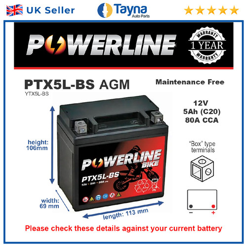 Ptx5l sostituisce ytx5l - ptx5l-bs,