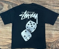 T shirt Stussy uomo nera