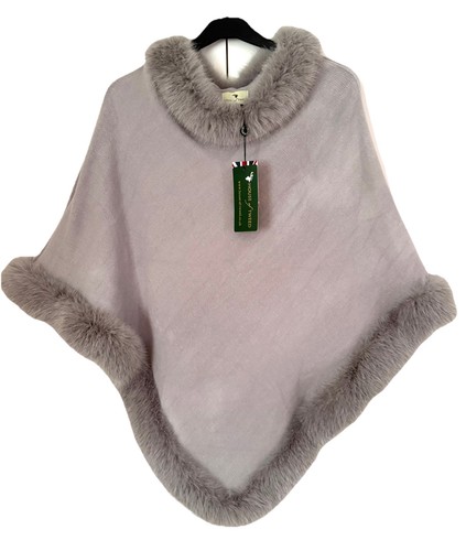 Poncho donna house - donna, tweed
