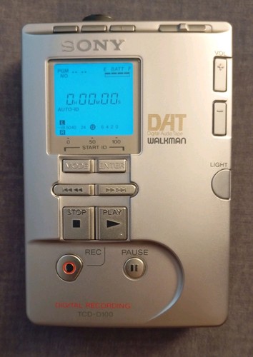 Sony tcd d100 high end - sony, tcd-d100