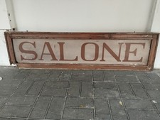 Insegna Vintage In Legno Fine 800