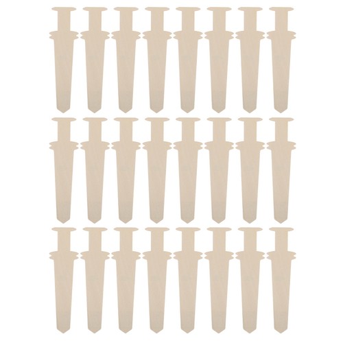 Pezzi spade in legno a - 24,