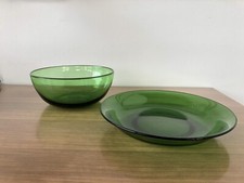 Piatto E Ciotola In Vetro