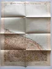 CARTA D'ITALIA DEL TCI scala