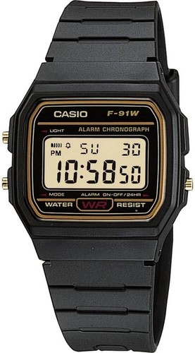 Casio 91wg 9qdf orologio - casio, f-91wg-9qdf