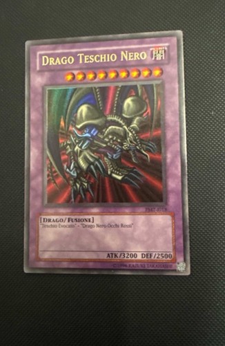 Drago teschio nero - ultra, rare