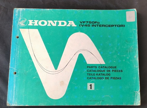 Honda 750 v45 parts - v45,