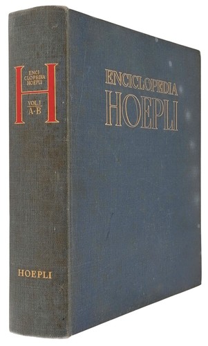 Enciclopedia hoepli volume - volume, a