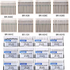 100 piezas Fresas de diamante