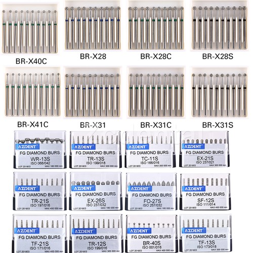 100 piezas fresas - fresas, diamante