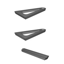 Staffa Muro Bastone Tenda