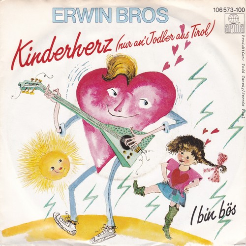 Erwin bros kinderherz nur - -kinderherz, (nur