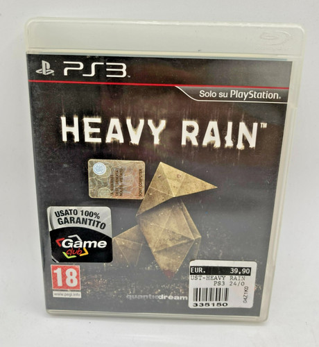 Heavy rain ps3 sony - rain,