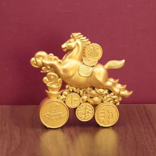 Ornamento statua cavallo - di,