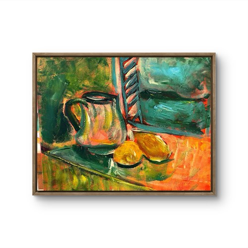Quadro astratto senza - astratto, cornice