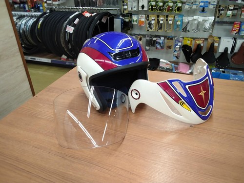 Casco jet ogk teleos - teleos-2, rx-78