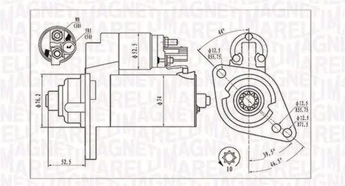 Motorino avviamento - di,