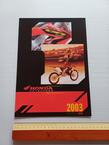 Honda produzione modelli cross