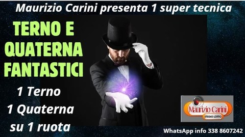 Metodo lotto terno quaterna - metodo, e