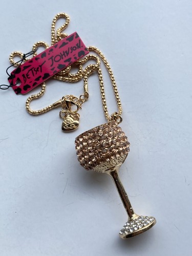 Collana con ciondolo betsey - collana,